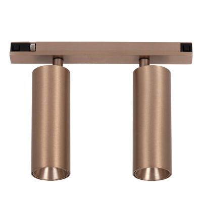 Lucide Premium LINIAL MOXX - 1-Circuit lighting system/ Smart Rail Lighting - Smart - 48V Track - 2xLED -Champagne